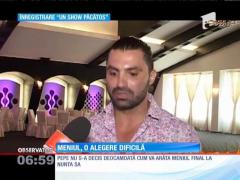 Pepe şi Raluca nu s-au decis încă ce le vor pune pe masă nuntaşilor