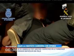 Razii la mafioţii Camorra din Spania