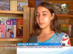 Lectură în Grădina Valorilor Românești