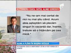 Probleme în paradis? Alina Sorescu s-a certat cu soțul!
