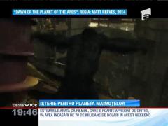 Noua peliculă Planeta Maimuţelor se anunţă un mare succes