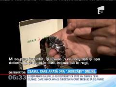 Liderul Statului Islamic, la o rugaciune cu un ceas de lux