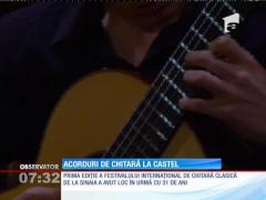 Acorduri de chitară la castel!