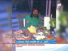 Cântăreţul Gheorghe Gheorghiu a rămas pieton de la o salată!