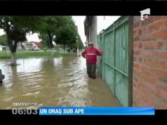 Sat acoperit de apă, în Caransebeş