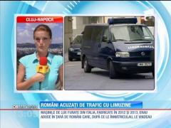 Români acuzaţi de trafic cu limuzine