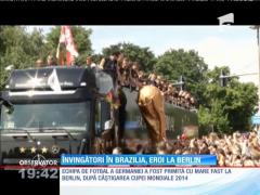Campioana lumii în 2014 a avut parte de o primire triumfală la Berlin