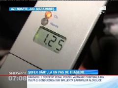 Un şofer beat a fost la un pas să omoare doi adolescenţi