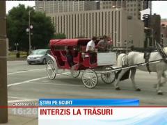 Trăsuri interzise într-un oraş american!