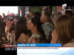 Radu Mazăre va intra în rolul lui Ştefan cel Mare