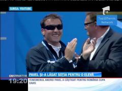 Andrei Pavel și-a părăsit familia. Fostul tenismen se iubește cu Tamira Paszek