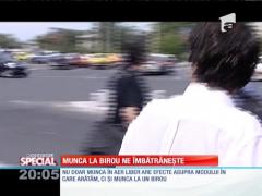 Munca la birou ne îmbătrâneşte