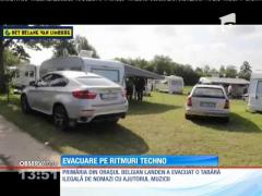 Evacuări pe ritmuri de techno