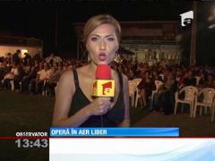 Operă în aer liber, la Deva