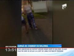 Accident în Massachusetts Un balon cu aer cald s-a lovit de liniile de înaltă tensiune