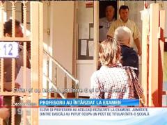Profesorii au întârziat la examenele de titularizare