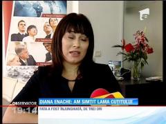 Diana Enache, detalii şocante despre atacul libanezului înarmat