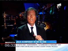 Concert de excepție Julio Iglesias, la Galați