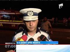 Un bărbat a plătit cu viaţa pentru că a vrut să-şi ia papucul pierdut pe şosea