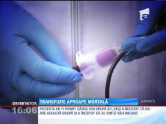 Transfuzie aproape mortală