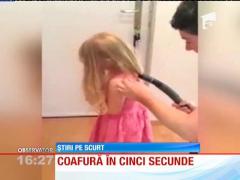 Coafură cu ajutorul aspiratorului