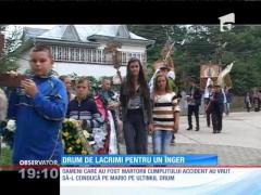 Copilul de 5 ani ucis pe o trecere de pietoni din Suceava, condus pe ultimul lui drum