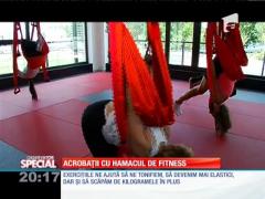 Special! Acrobaţii cu hamacul de fitness