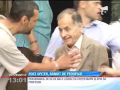 Fost profesor şi ofiţer, bănuit de pedofilie