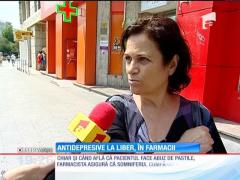 Antidepresivele se vând fără rețetă în farmaciile din România