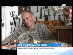 Un orădean a transformat două apartamente în muzee
