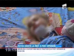 Fetiţa împinsă la ora de înot a fost operată