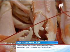Fructele de mare reprezintă un risc dacă nu sunt proaspete