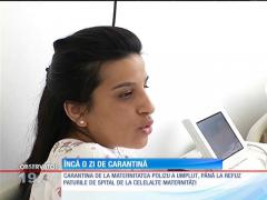Maternitatea Polizu este în carantină!