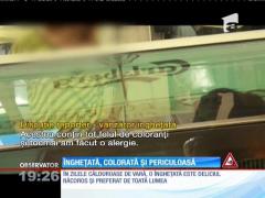 Îngheţata de la dozator este cel mai dulce şi mai mare pericol!