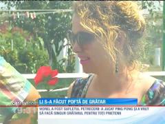 Viorel Lis e maestru la preparat carne pe grătar