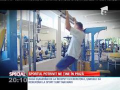 Sportul potrivit ne ţine în priză