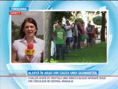 Alertă în Arad din cauza unui geamantan