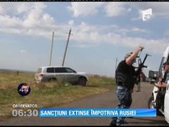 Sancțiuni extinse împotriva Rusiei