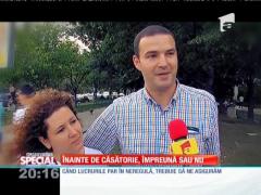 Înainte de căsătorie, împreună sau nu