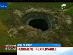 Cratere de dimensiuni impresionante, fiori reci pentru oamenii de ştiinţă