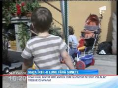 Matias trăiește într-o lume fără sunete