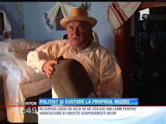 Sorin Avram, polițist și custode la propriul muzeu
