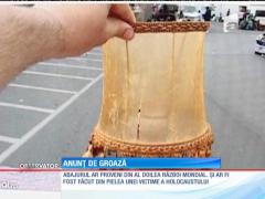 Un bărbat a scos la vânzare un abajur din piele de om