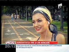 Agresivitatea vine şi din mâncare