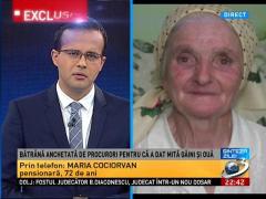Opinia publică este şocată de umilinţa bunicuţei de 72 de ani