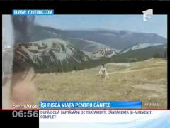 Maria Ciobanu își riscă viața pentru muzică