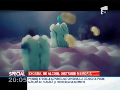 SPECIAL! Excesul de alcool distruge memoria
