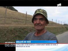 O copilă de 10 ani a fost violată de tată