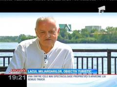 Lacul miliardarilor, obiectiv turistic