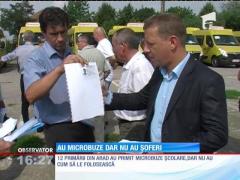 Microbuze școlare, ce nu pot fi folosite!